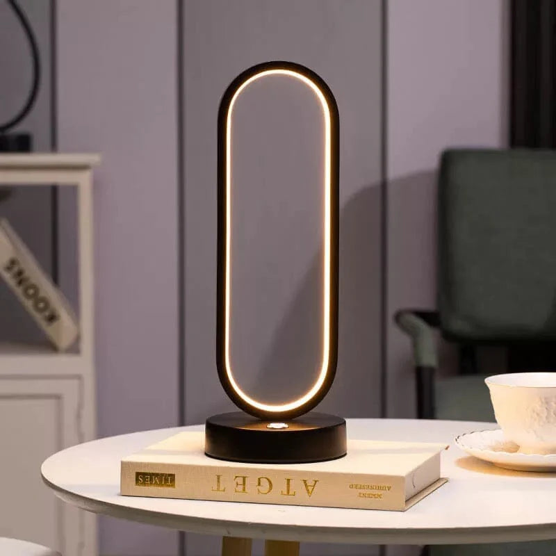 Oval - Modern LED-bordslampa