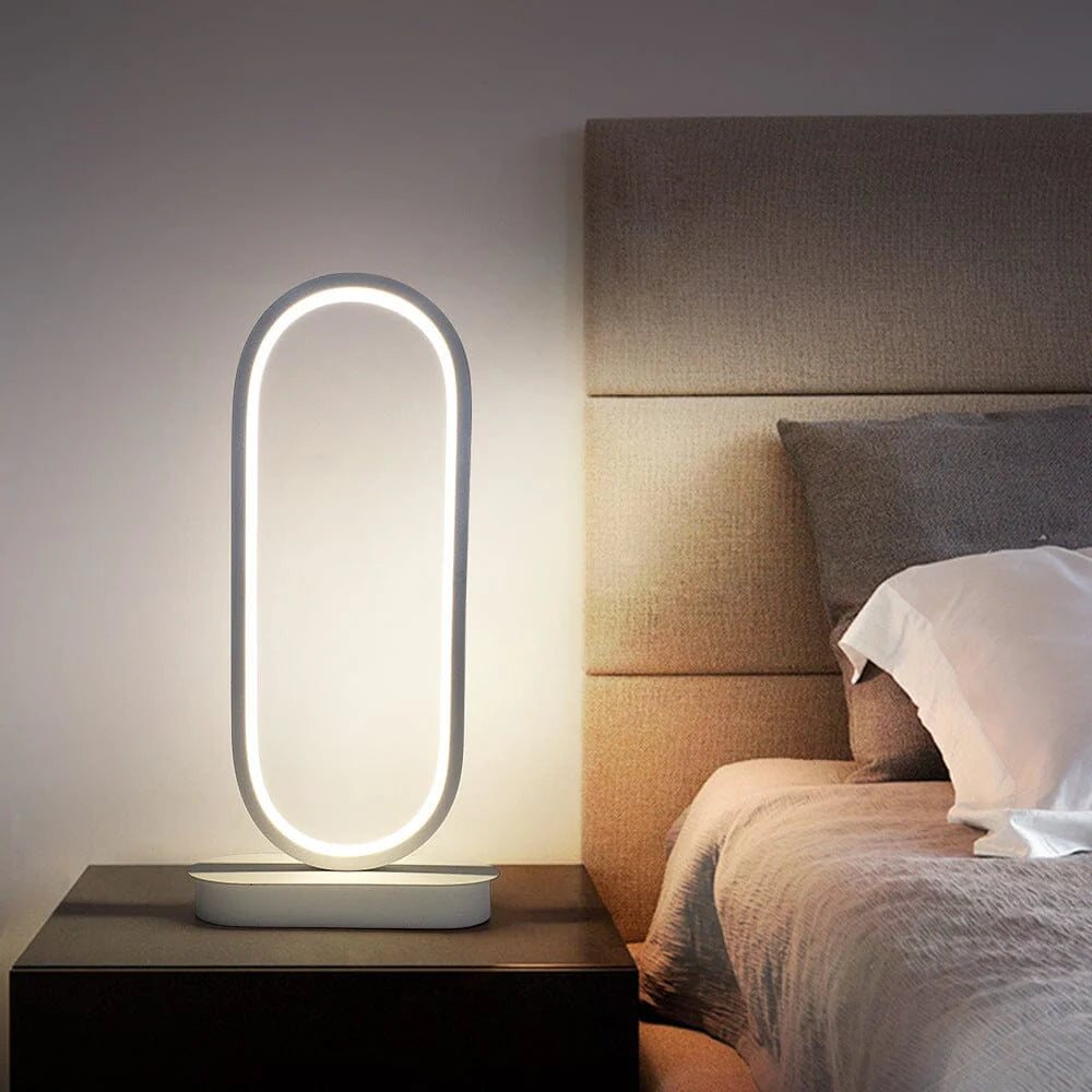 Oval - Modern LED-bordslampa