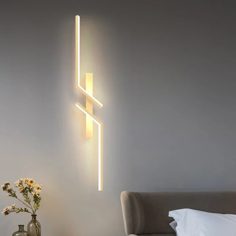 Lysvinkel™ - Minimalistisk LED-vägglampa