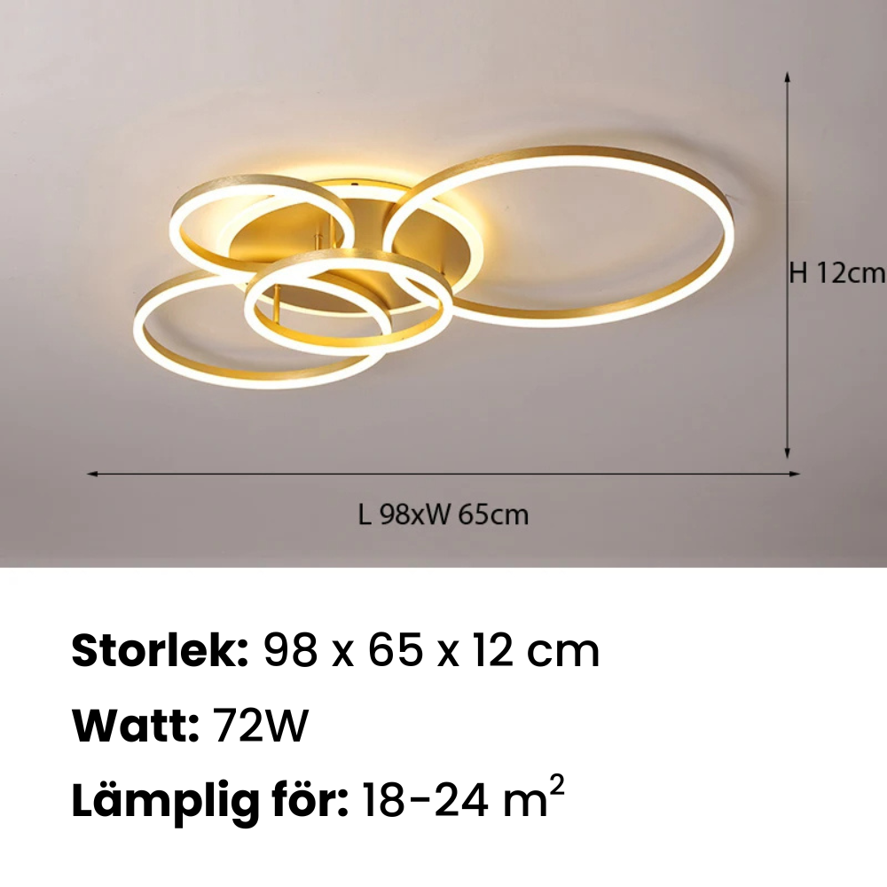 LysSirkel™ - LED-taklampa (Utförsäljning)