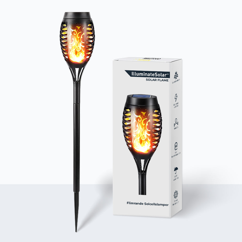 Solar Flame - Flämtande flamma lampa