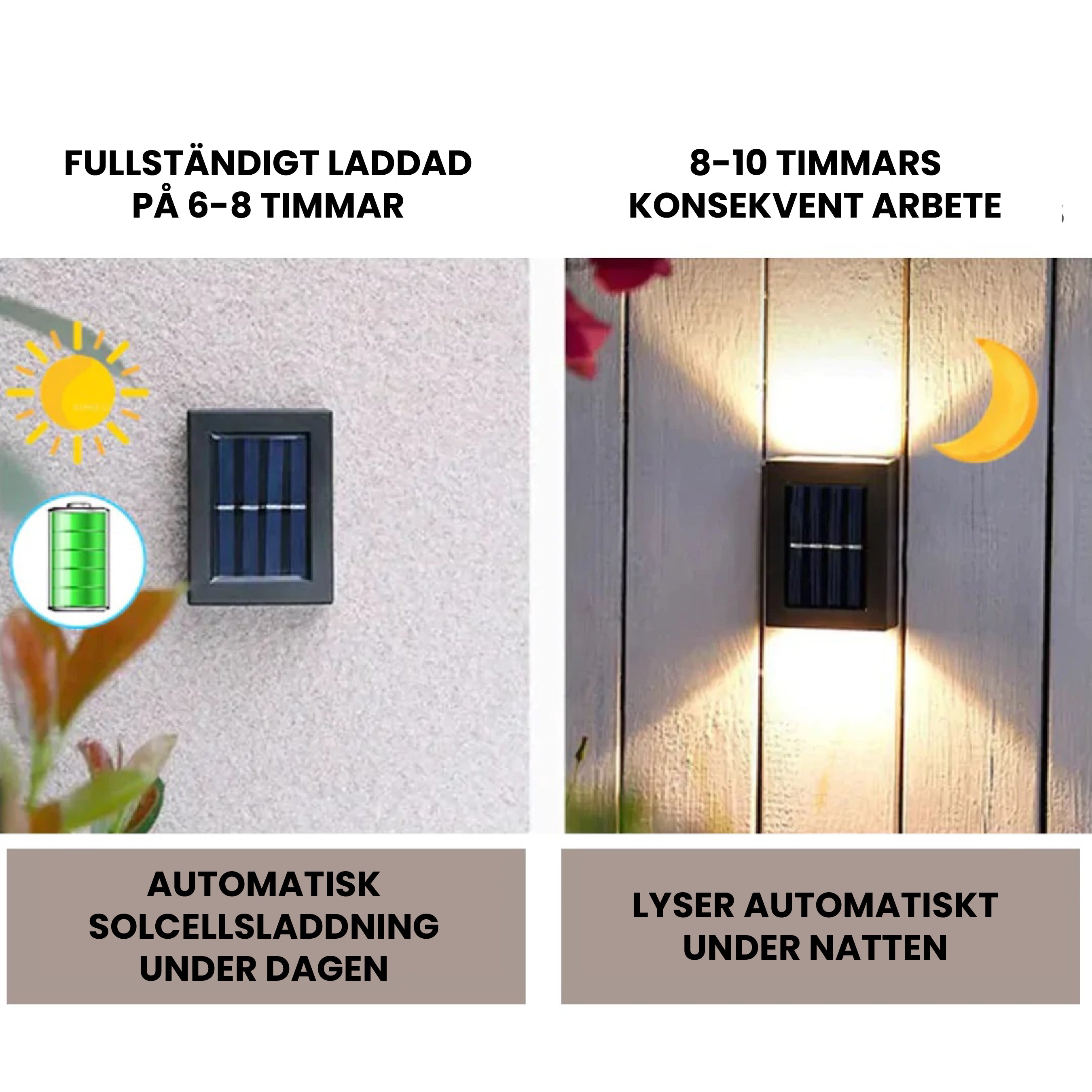 UPP&NER™ - LED-solbelysning