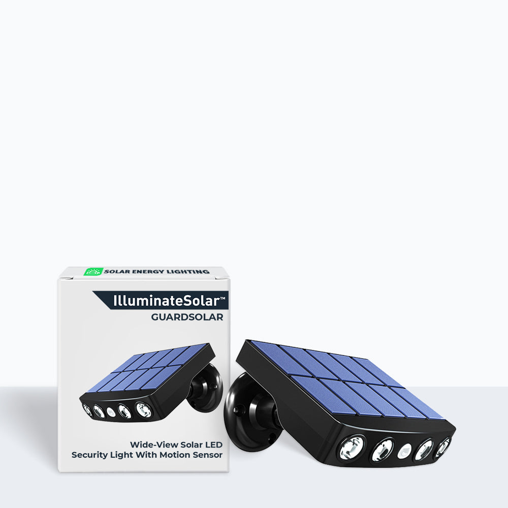 GuardSolar™- LED-säkerhetslampa med vidvinkel och rörelsesensor