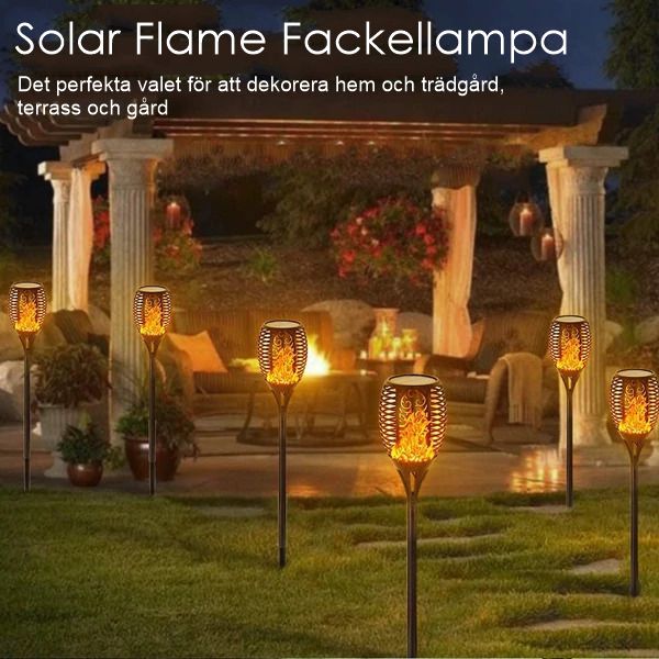 Solar Flame - Flämtande flamma lampa